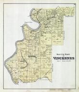Vincennes Township - South, Wabash River, Little Swan Pond, Knox County 1880
